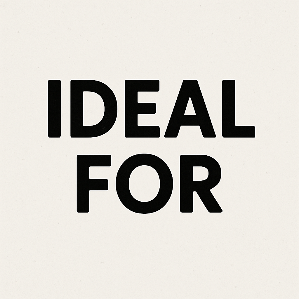 IDEAL FOR  just text